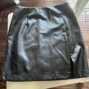Wild Fable Black Mini Skirt